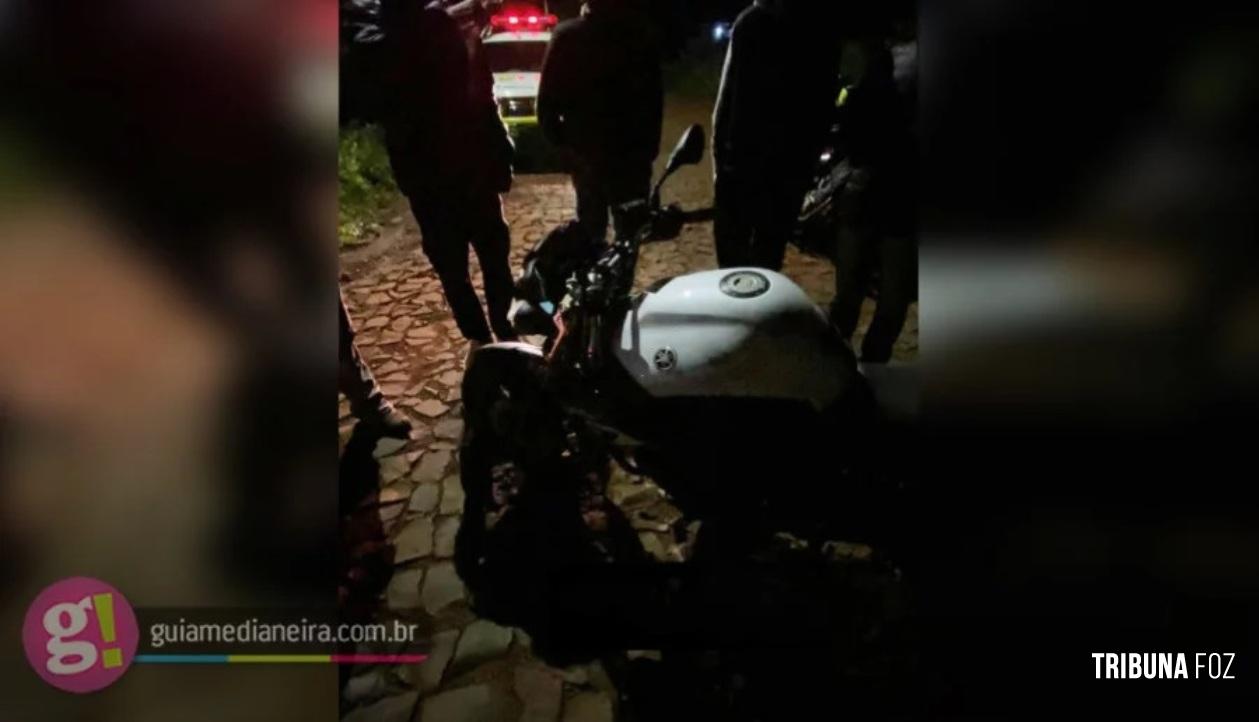 Polícia Militar recupera motocicleta furtada em Medianeira Polícia Militar recupera motocicleta furtada em Medianeira