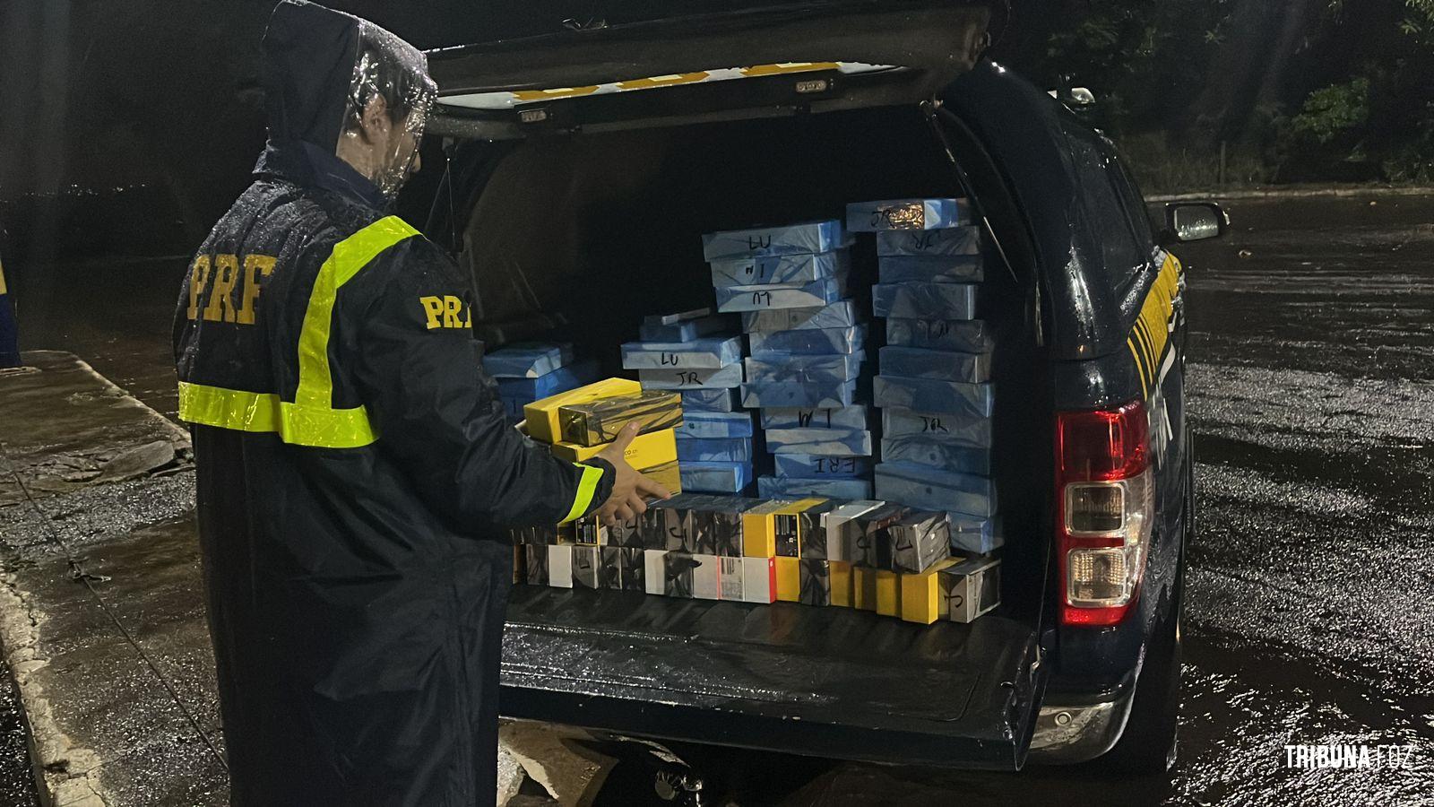 PRF apreende carga “milionária” de eletrônicos escondidos em fundo falso de caminhão na BR-277 PRF apreende carga “milionária” de eletrônicos escondidos em fundo falso de caminhão na BR-277
