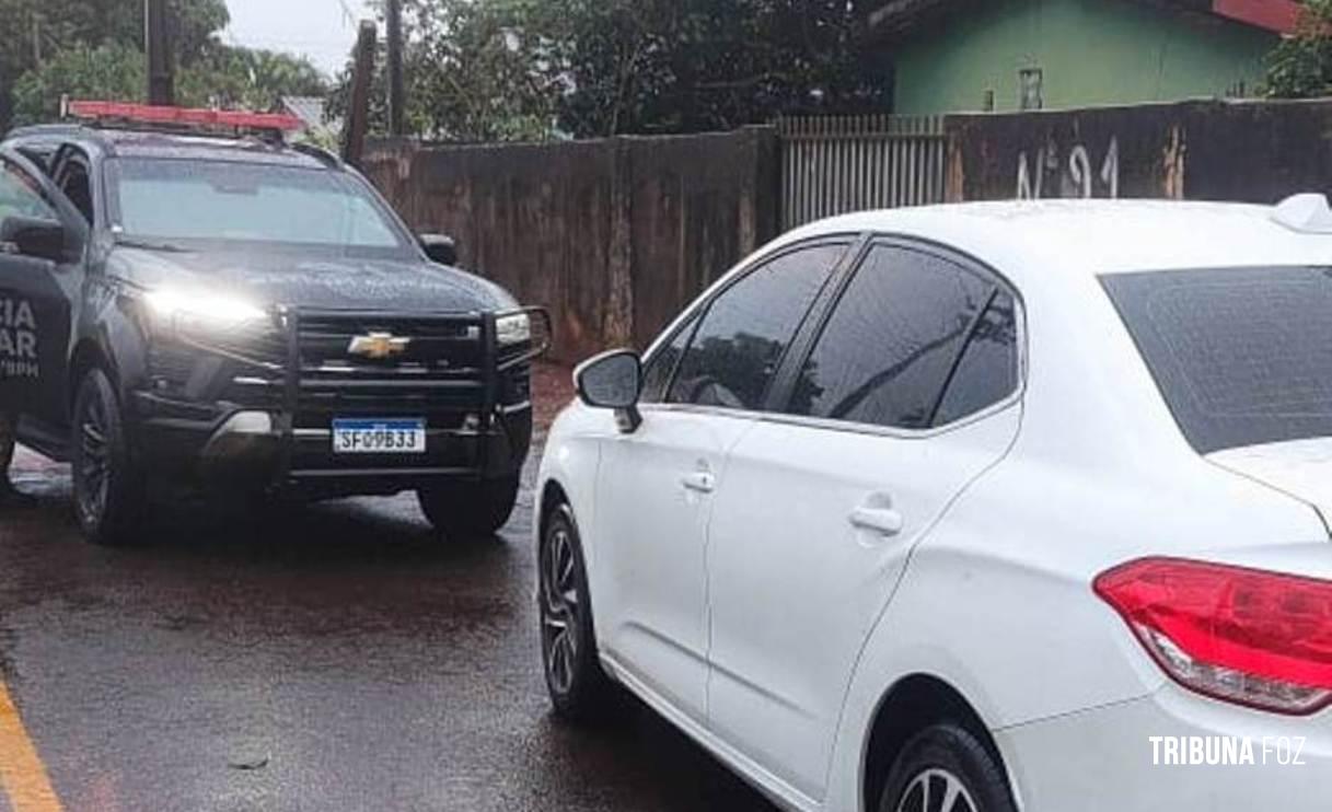 ROTAM recupera veiculo com queixa de furto/roubo no Bairro São Sebastião ROTAM recupera veiculo com queixa de furto/roubo no Bairro São Sebastião