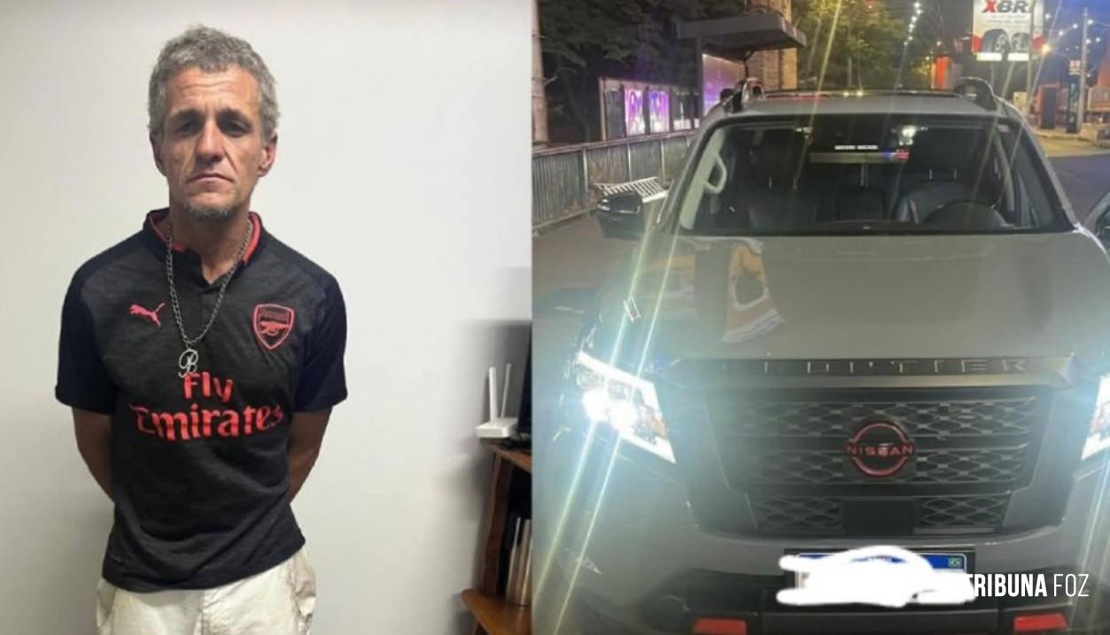Brasileiro que foi abordado com carro roubado em Ciudad Del Este continua preso