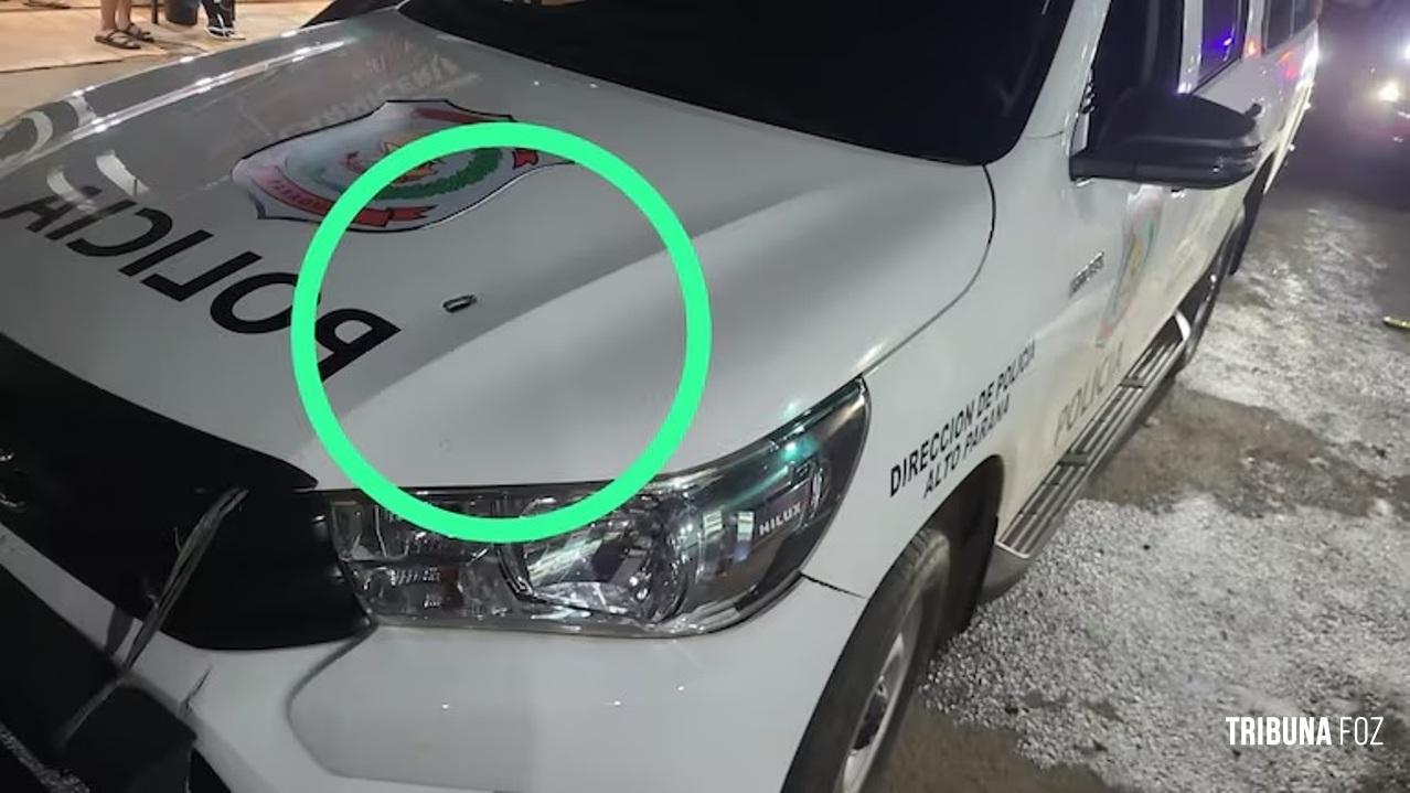 Comissário Geral da Policia Nacional troca tiros com assaltantes e recupera veículo roubado em Ciudad Del Este Comissário Geral da Policia Nacional troca tiros com assaltantes e recupera veículo roubado em Ciudad Del Este