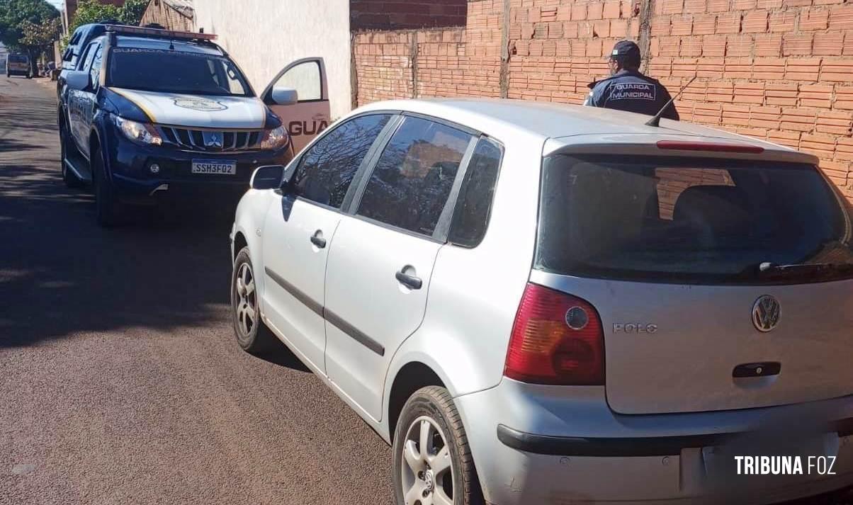 Guarda Municipal recupera veículo roubado no Bairro Portal da Foz
