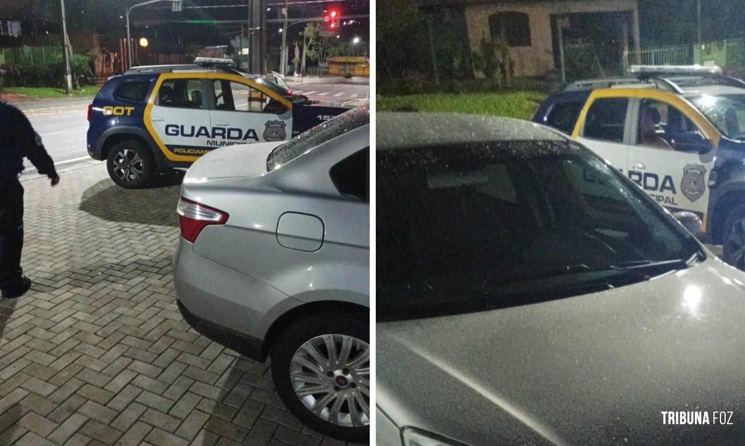 Guarda Municipal recupera veiculo roubado no Boicy