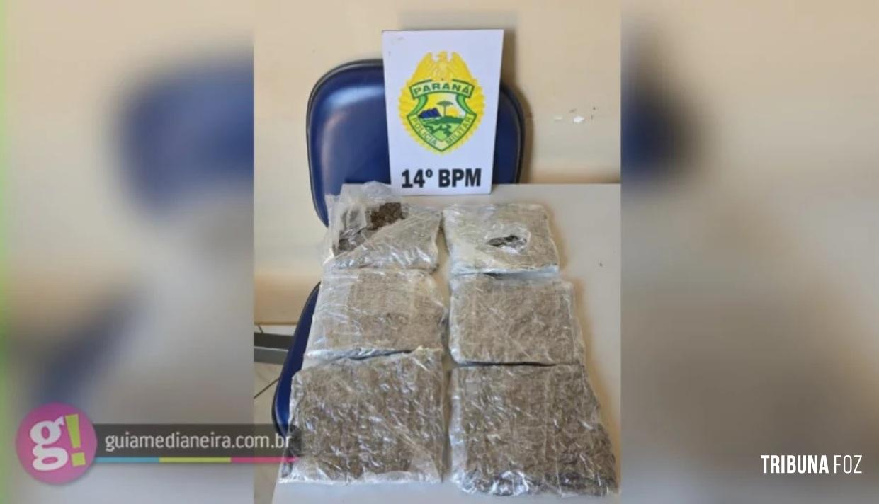 Hóspede some e deixa 1,9 Kg de maconha escondida em colchão de hotel em Medianeira Hóspede some e deixa 1,9 Kg de maconha escondida em colchão de hotel em Medianeira