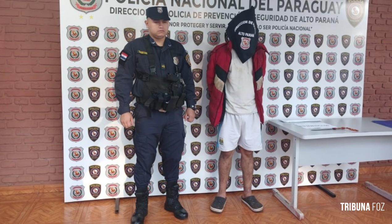 Ladrão de moto é preso em flagrante em Ciudad Del Este Ladrão de moto é preso em flagrante em Ciudad Del Este