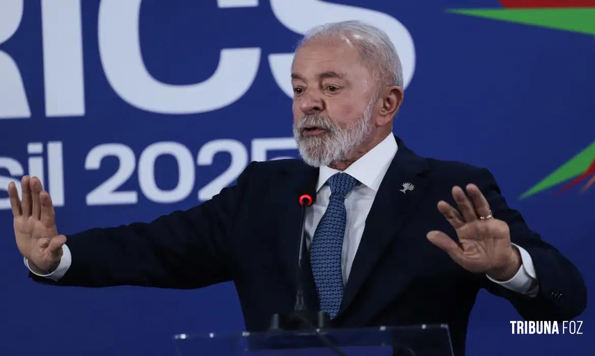 Lula diz que ameaça de taxação de Trump não preocupa nações do Brics Lula diz que ameaça de taxação de Trump não preocupa nações do Brics