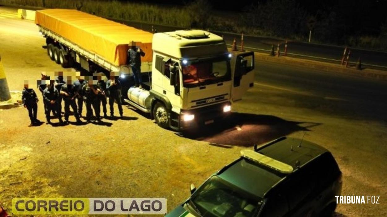 Mesmo motorista é preso duas vezes em três dias por transporte de celulares ilegais Mesmo motorista é preso duas vezes em três dias por transporte de celulares ilegais