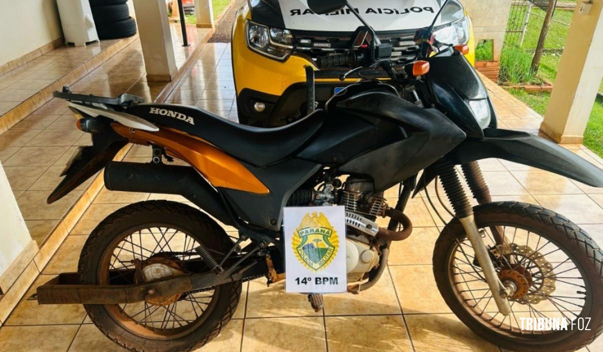 Moto roubada em 2006 em Foz do Iguaçu é recuperada pela PM em Itaipulândia Moto roubada em 2006 em Foz do Iguaçu é recuperada pela PM em Itaipulândia