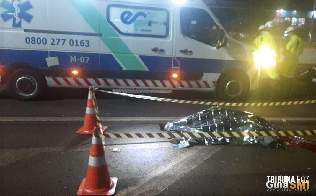 Motociclista morre em acidente na BR-277 em Santa Terezinha de Itaipu