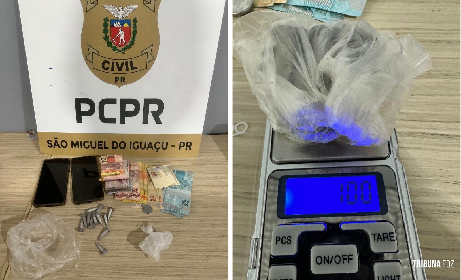 Polícia Civil apreende drogas e dinheiro durante Operação Sinergia II em São Miguel do Iguaçu Polícia Civil apreende drogas e dinheiro durante Operação Sinergia II em São Miguel do Iguaçu