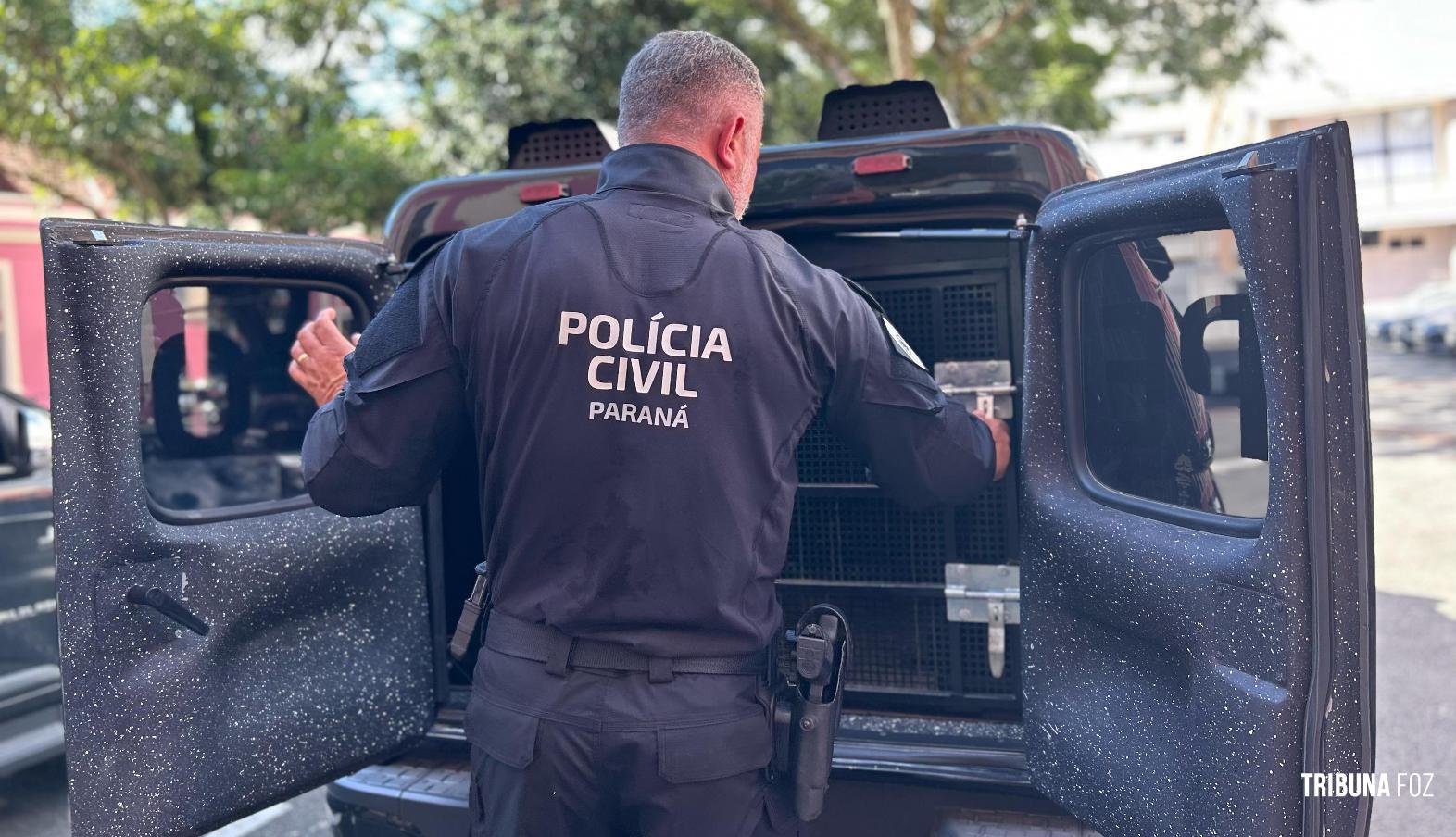Policia Civil prende homem por estupro e descumprimento de medida protetiva em Foz do Iguaçu Policia Civil prende homem por estupro e descumprimento de medida protetiva em Foz do Iguaçu