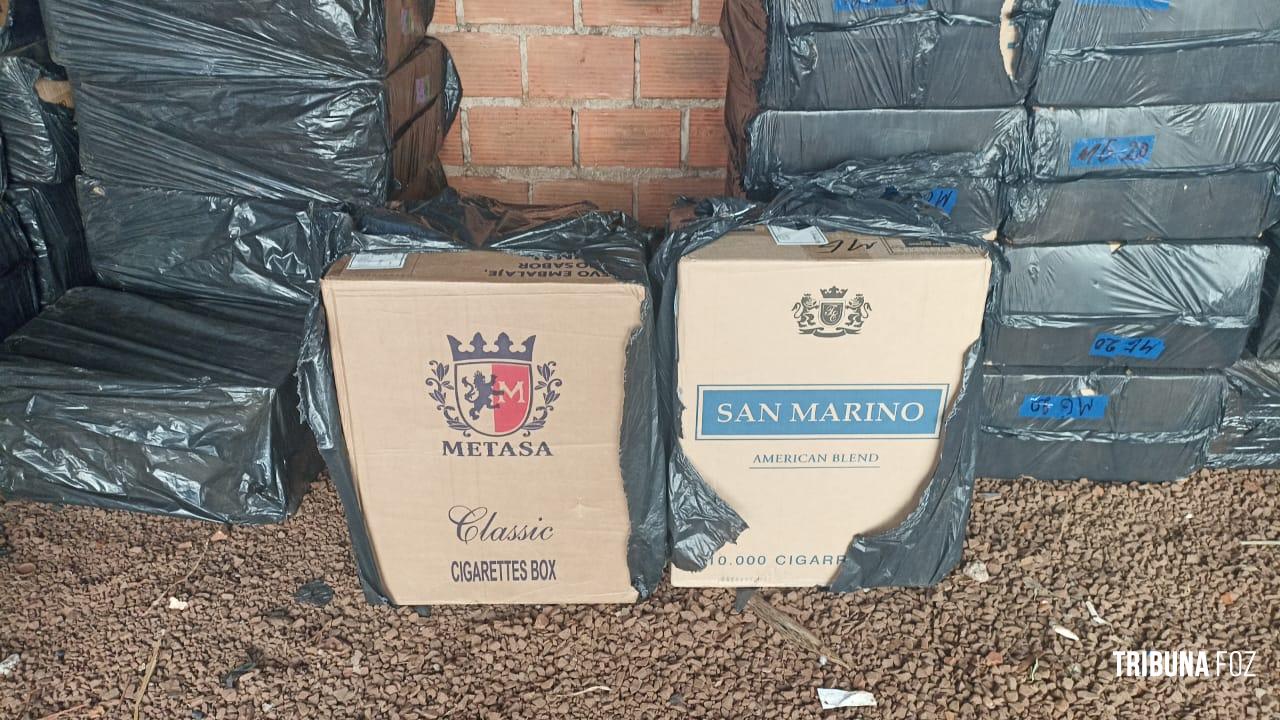 Policia Federal fecha depósito ilegal de cigarros contrabandeados em Itaipulândia
