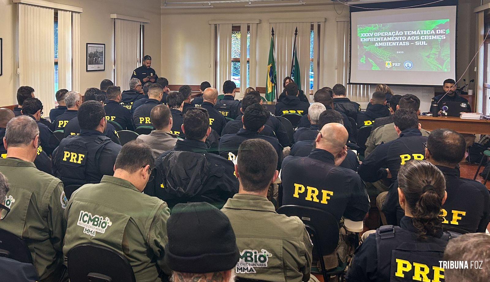 PRF realiza capacitação nacional sobre enfrentamento aos crimes ambientais em Foz do Iguaçu PRF realiza capacitação nacional sobre enfrentamento aos crimes ambientais em Foz do Iguaçu