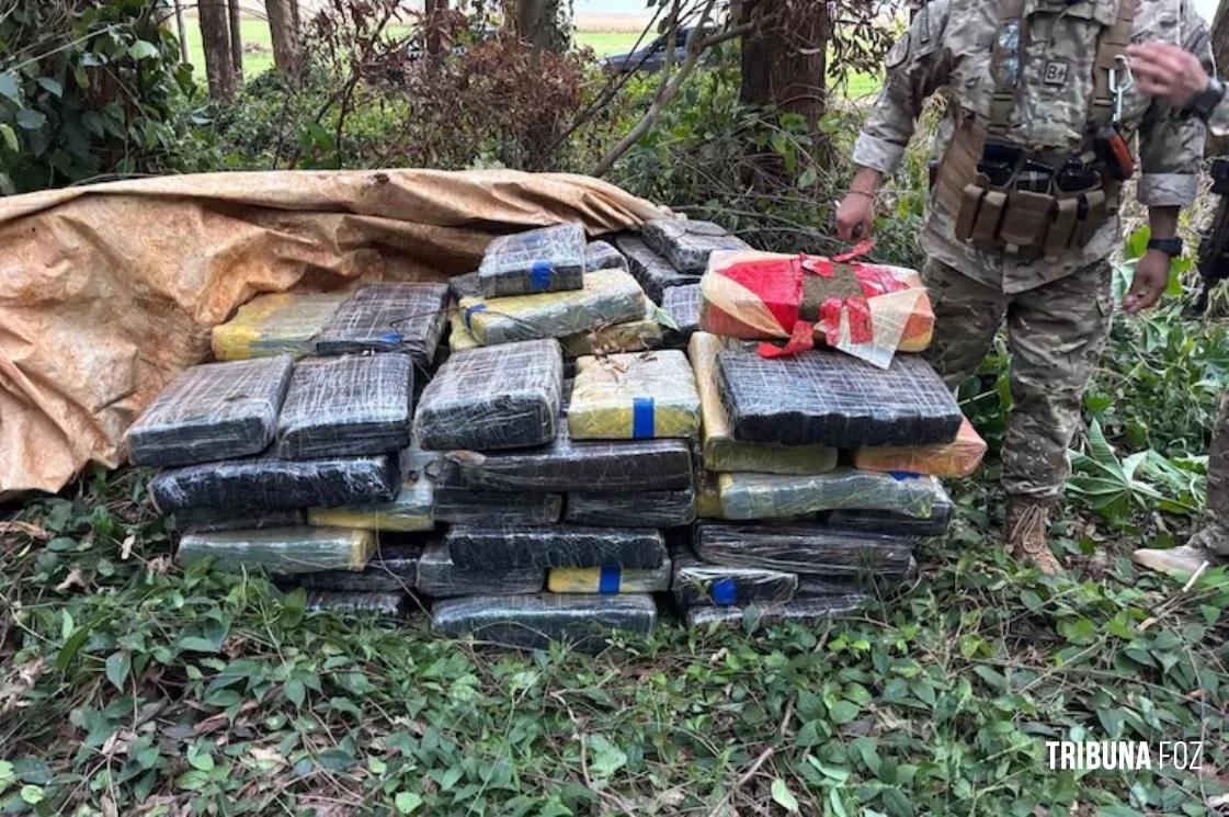 SENAD do Paraguai apreende 869,6 Kg de maconha em Itakyry