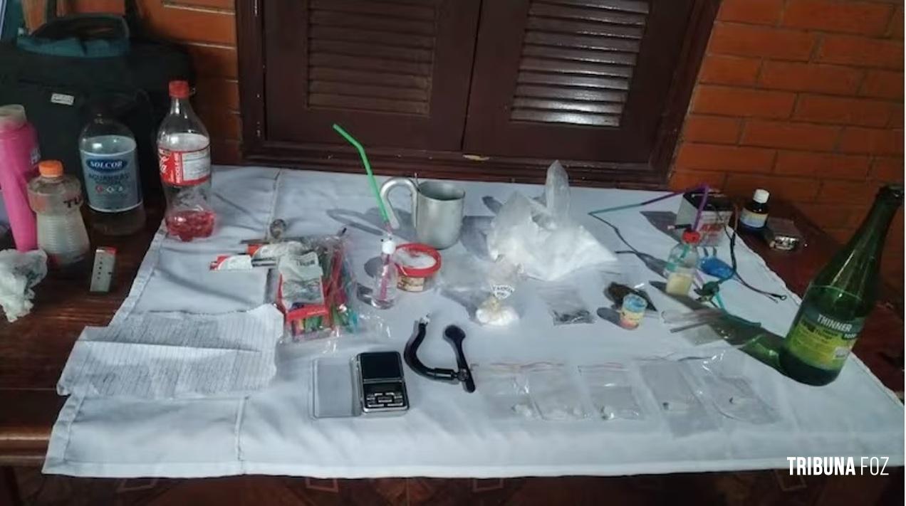 SENAD estoura laboratório de metanfetamina em Ciudad Del Este SENAD estoura laboratório de metanfetamina em Ciudad Del Este