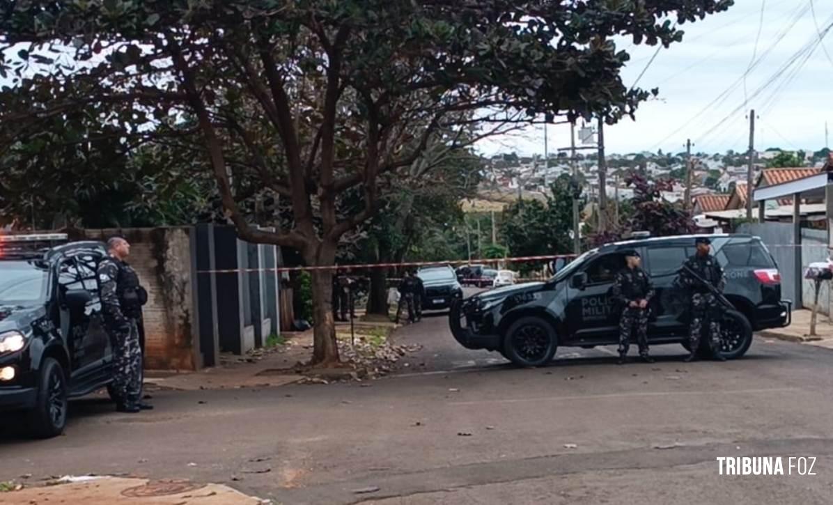 Vulgo "Fumaça" morre após trocar tiros com a RONE no Jardim Almada em Foz do Iguaçu
