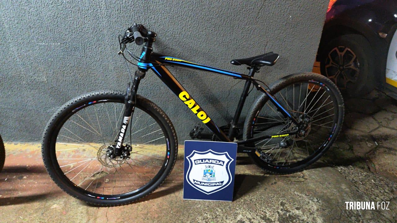 Guarda Municipal prende indivíduo com bicicleta furtada na Vila Miranda