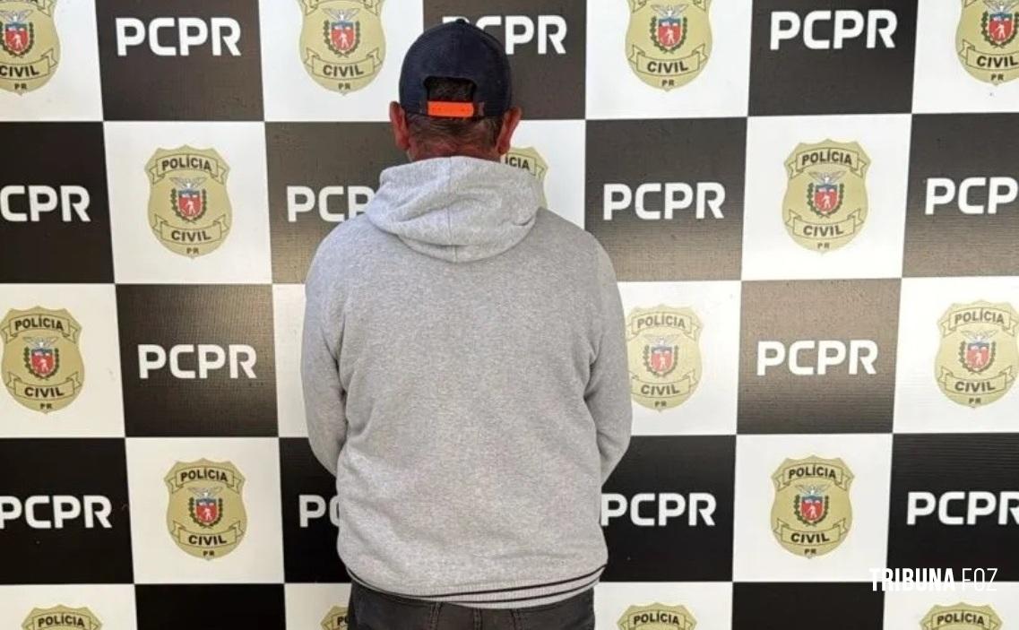 Homem é preso pela Polícia Civil por descumprir medida protetiva e ameaçar ex-esposa em Santa Helena