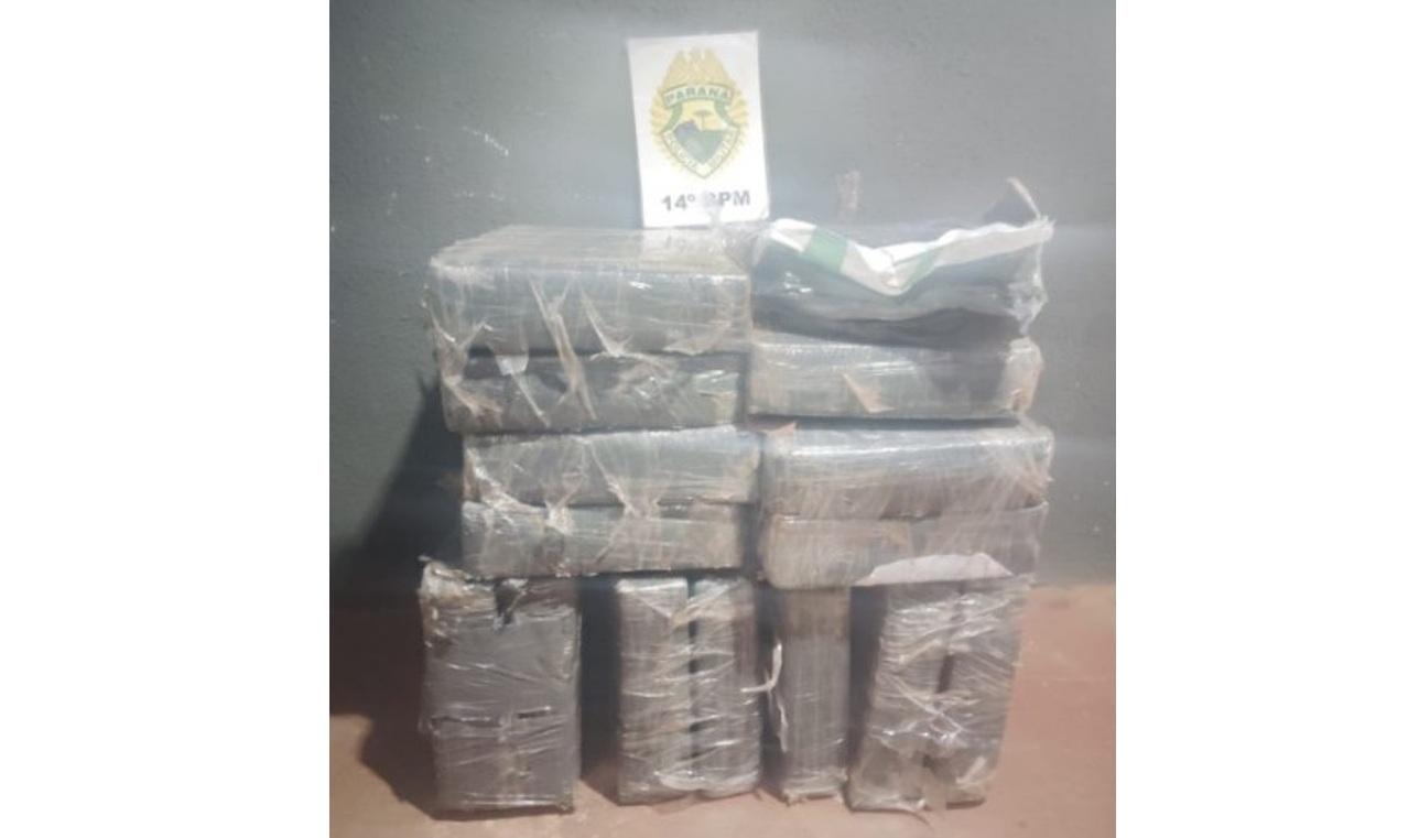 PM apreende 200 Kg de maconha e prende traficante no Bairro Morumbi em Foz do Iguaçu