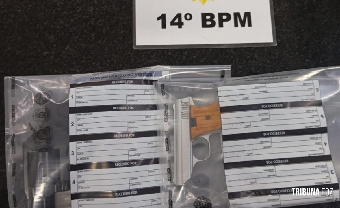 PM apreende armas, munições e explosivos após disparos de arma de fogo e vítima ferida em Foz do Iguaçu PM apreende armas, munições e explosivos após disparos de arma de fogo e vítima ferida em Foz do Iguaçu