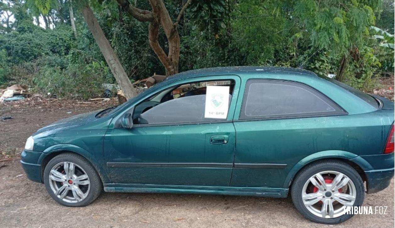 PM recupera veículo com registro de roubo no Jardim América em Foz do Iguaçu