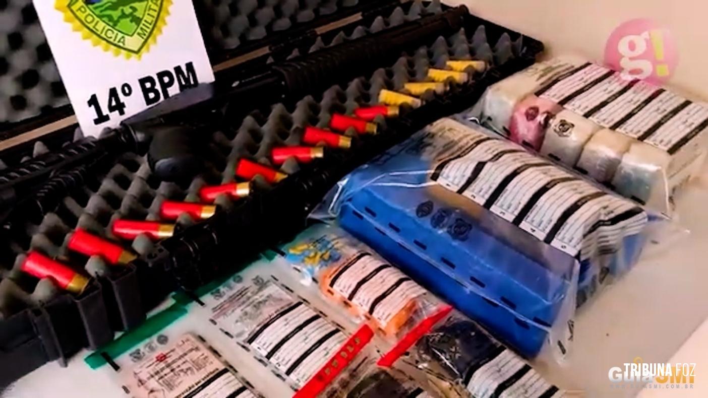 Polícia Militar prende três pessoas e apreende 5 kg de crack em operação em Medianeira Polícia Militar prende três pessoas e apreende 5 kg de crack em operação em Medianeira