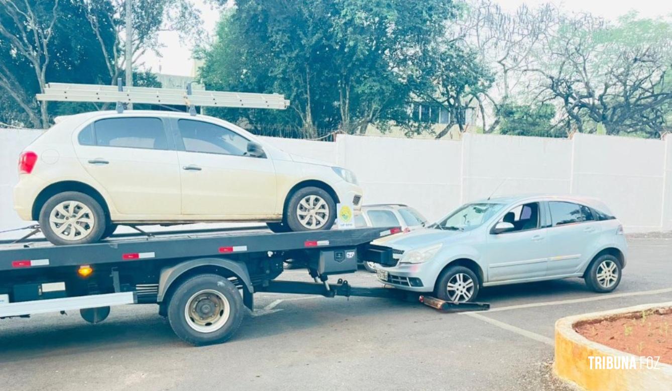 Polícia Militar recupera veículos roubados em Foz do Iguaçu