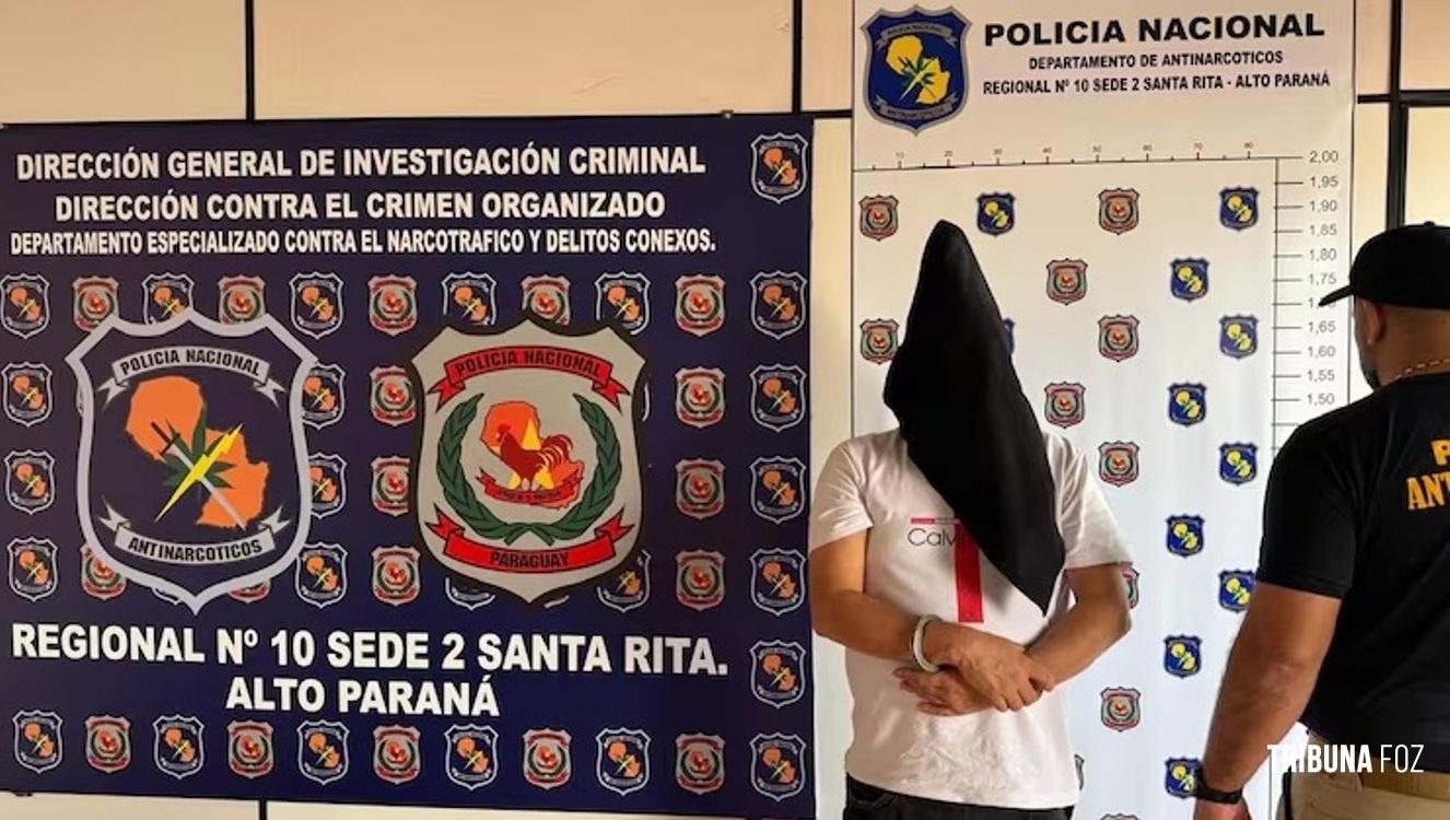 Preso em San Cristobal no Paraguai membro do PCC condenado a mais de 25 anos de prisão no Brasil Preso em San Cristobal no Paraguai membro do PCC condenado a mais de 25 anos de prisão no Brasil
