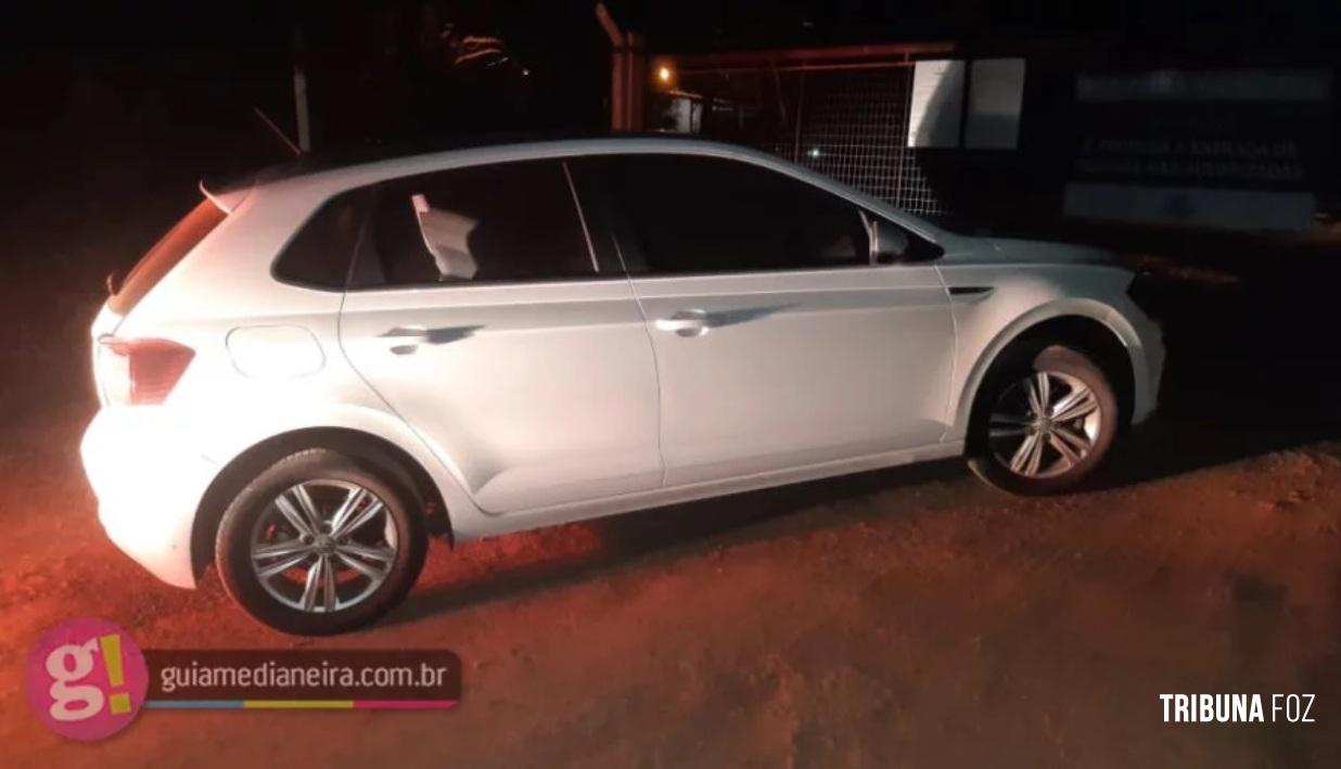 Veículo roubado é recuperado pela PM após assalto na BR-277 em São Miguel do Iguaçu