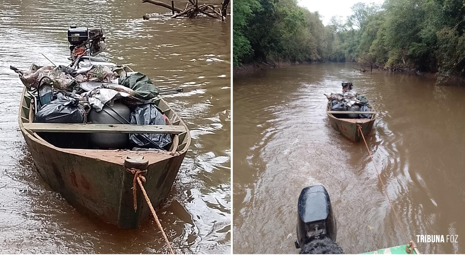 Ação conjunta entre Polícia Federal e ICMBio flagra pesca e caça predatória no Parque Nacional do Iguaçu Ação conjunta entre Polícia Federal e ICMBio flagra pesca e caça predatória no Parque Nacional do Iguaçu
