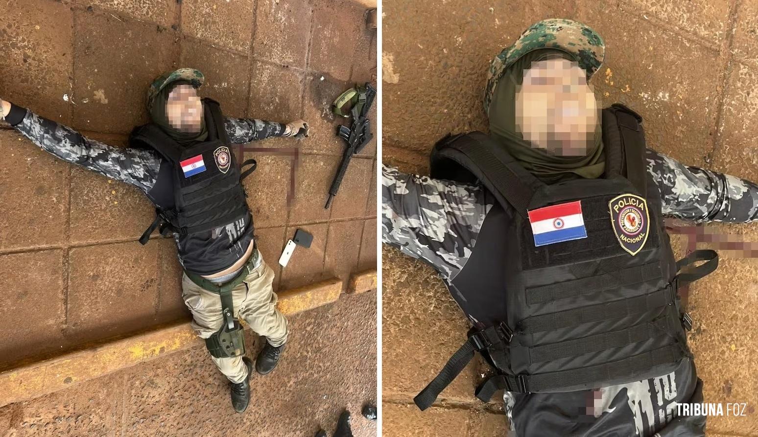 Assaltante vestido de policial é morto após confronto em Ciudad Del Este Assaltante vestido de policial é morto após confronto em Ciudad Del Este