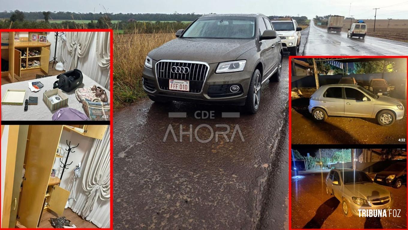 Assaltantes armados roubam veiculo de luxo, dinheiro e joias de um vereador Assaltantes armados roubam veiculo de luxo, dinheiro e joias de um vereador