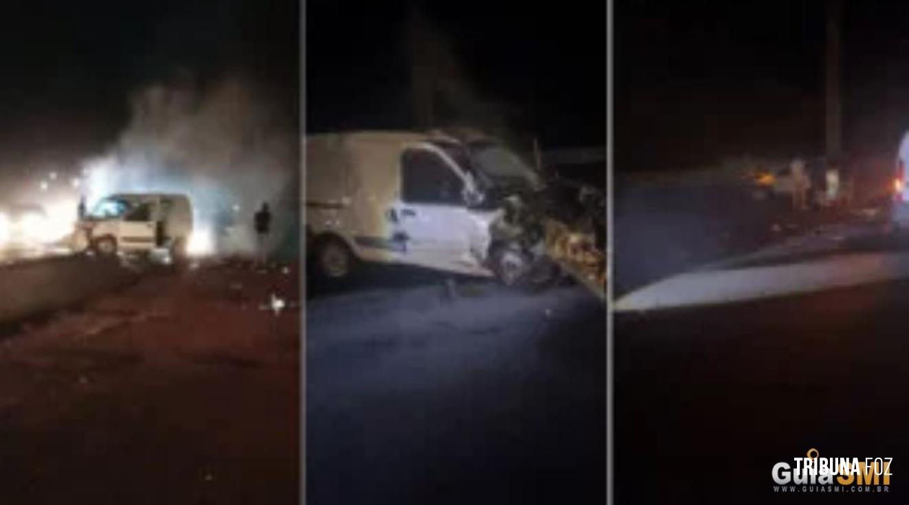 Colisão frontal na BR-277 resulta em morte de mulher de 56 anos em Matelândia