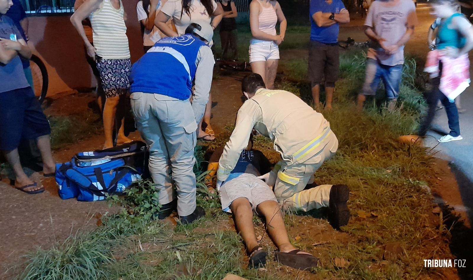 Criança de 11 anos é socorrida pelo Siate após atropelamento no Porto Meira