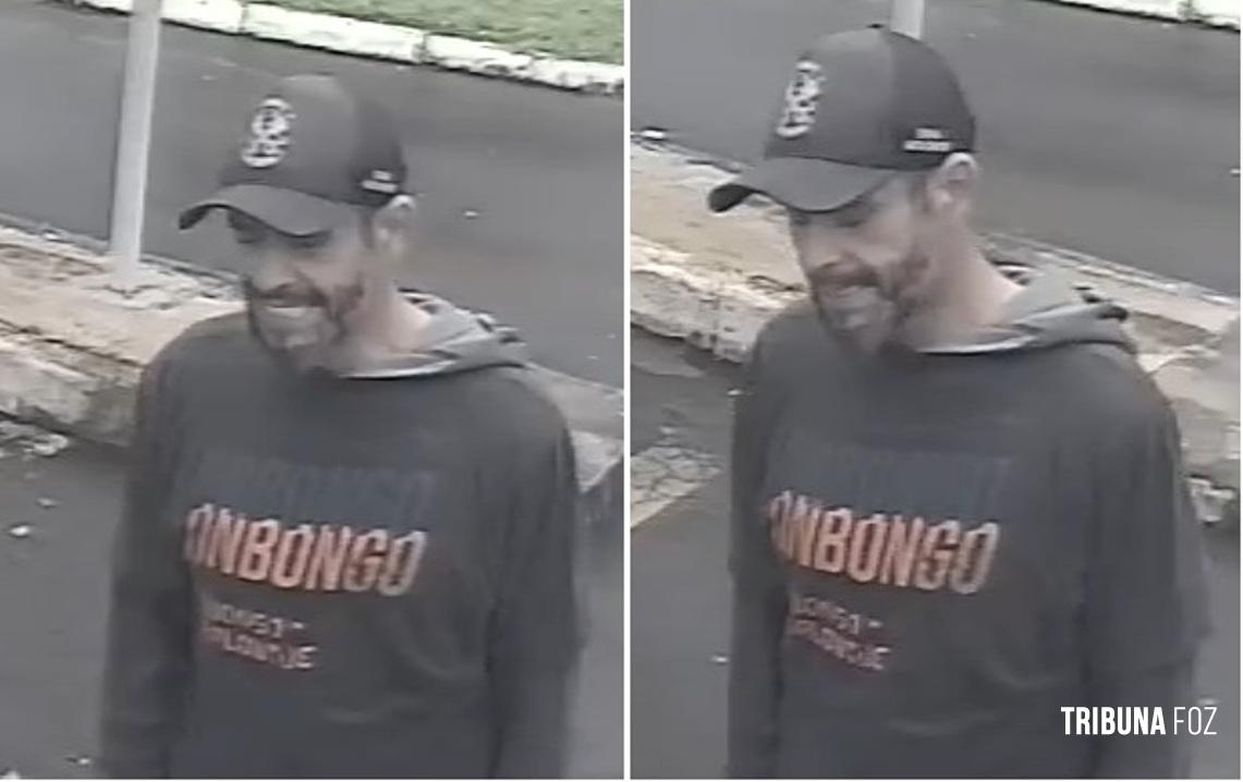 Delegacia de Homicídios busca identificar pessoa que estava próxima a local de crime em Foz do Iguaçu