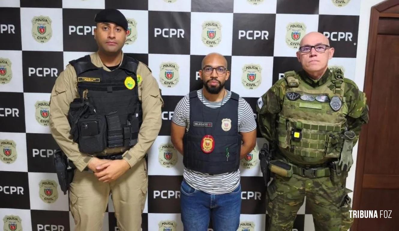 Forças de Segurança prendem foragido ligado ao PCC em Marechal Cândido Rondon