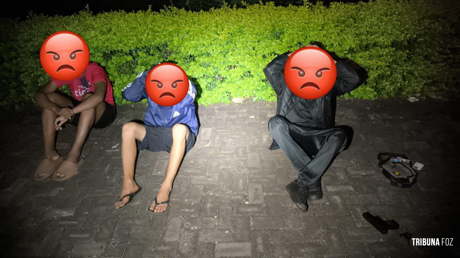 Guarda Municipal apreende três adolescentes com simulacro de pistola e carro roubado na região da Vila A