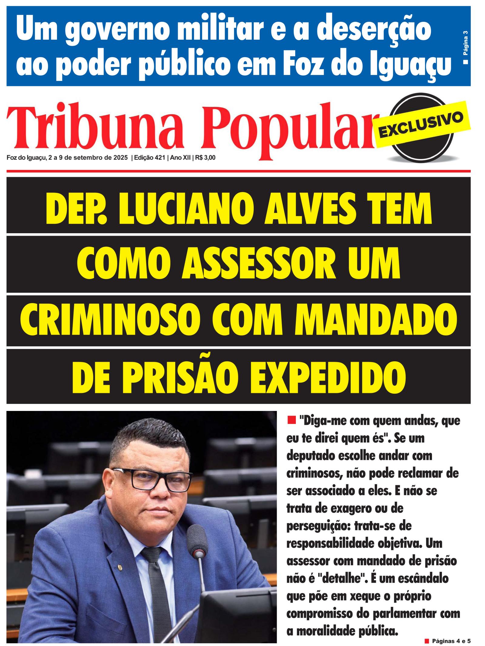 Jornal Tribuna Popular - Edição 421
