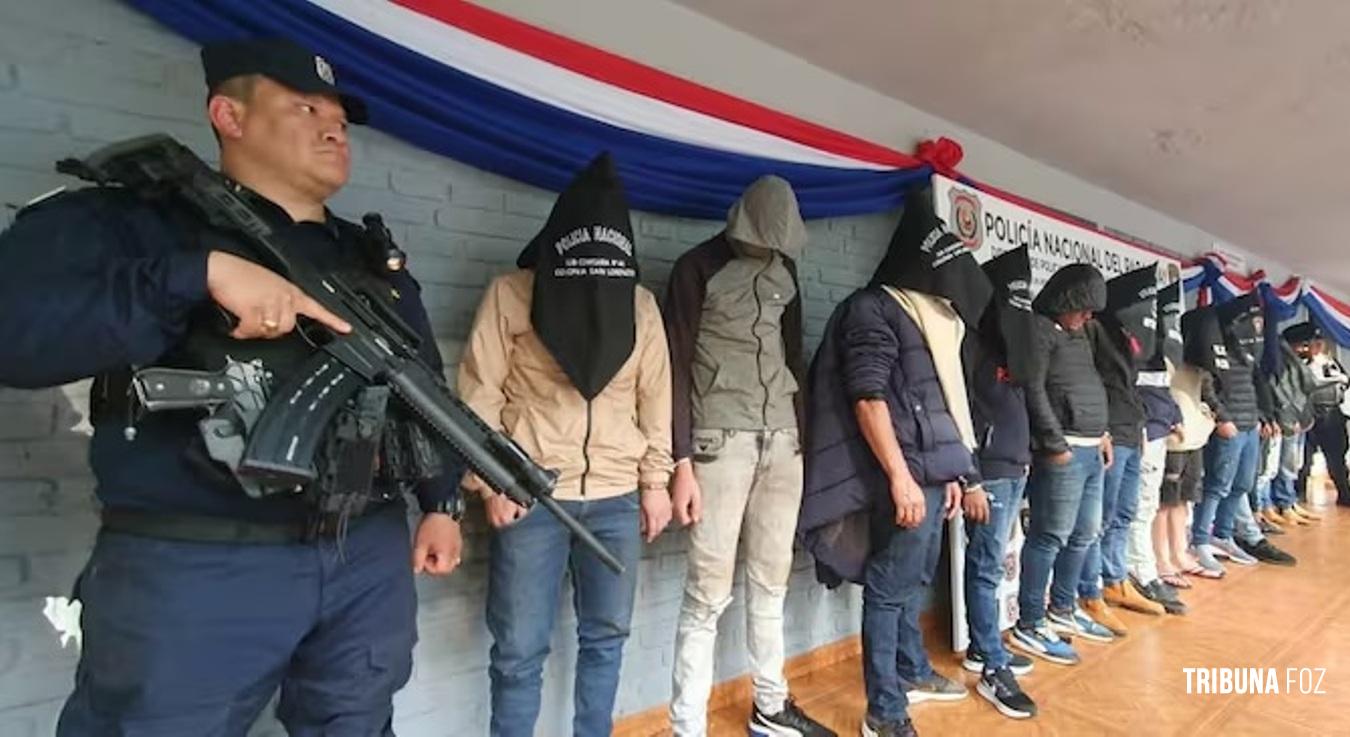 Ministério Público denuncia 13 "piratas do asfalto" acusados de tentaram fazer assalto na rodovia do Paraguai Ministério Público denuncia 13 "piratas do asfalto" acusados de tentaram fazer assalto na rodovia do Paraguai