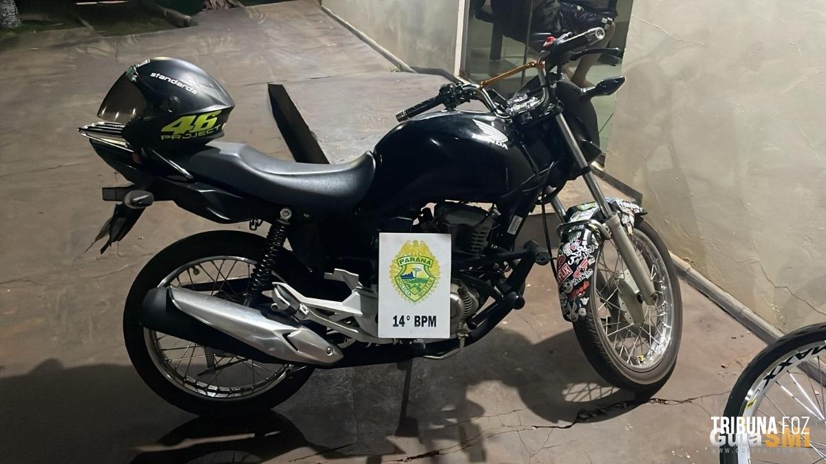 Motociclista é preso por manobras perigosas em via pública em Medianeira