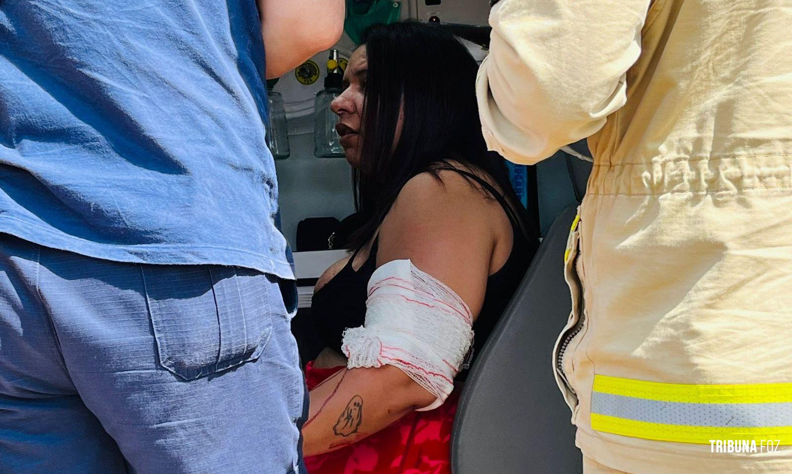 Mulher é baleada durante discussão entre vizinhos no Condomínio Angatuba