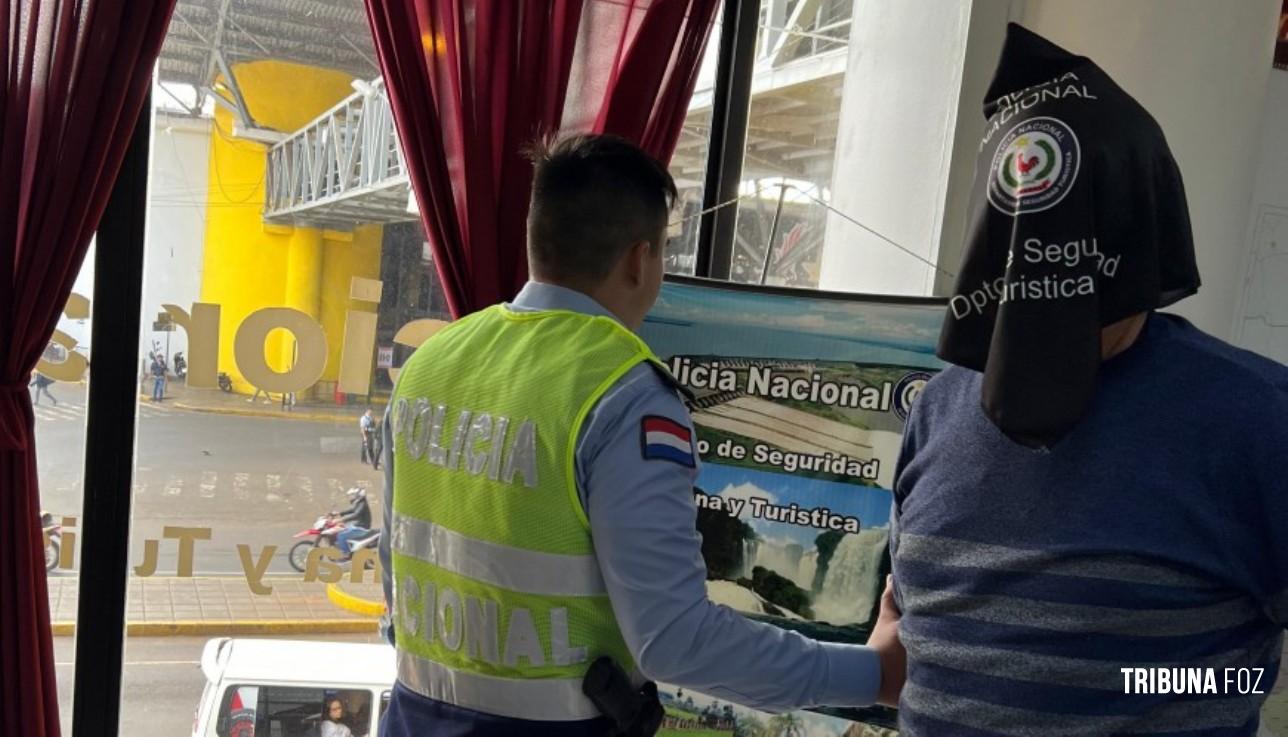 "Passero" é preso após entregar pedras em vez de celulares em Ciudad Del Este