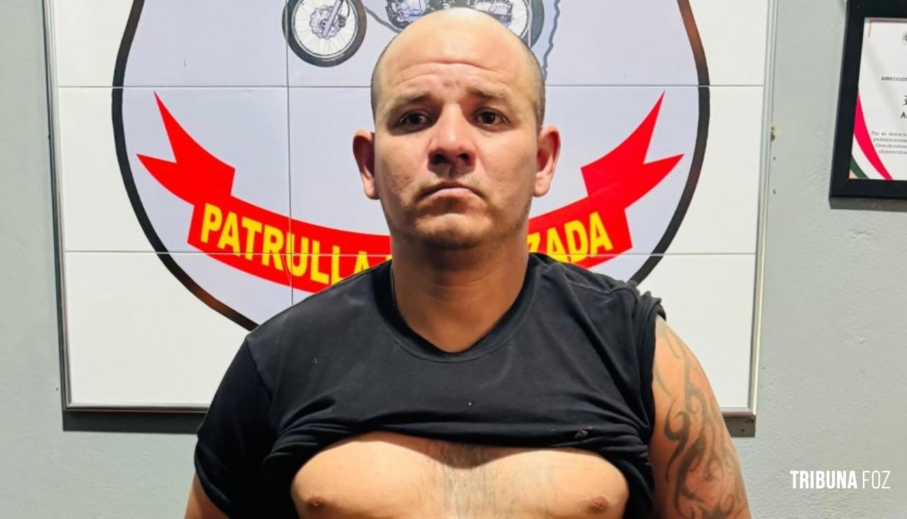 Perseguição policial em Ciudad Del Este termina com um foragido da justiça preso Perseguição policial em Ciudad Del Este termina com um foragido da justiça preso