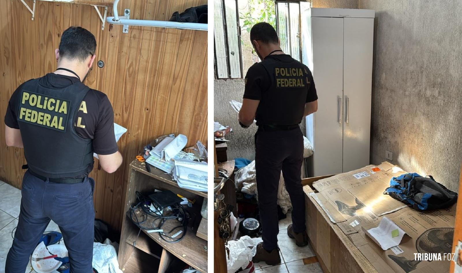 PF cumpre mandados em investigação sobre crimes de abuso infantojuvenil e prende peruano em Foz do Iguaçu