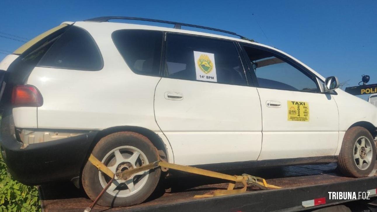 PM recupera veículo com registro de roubo em Foz do Iguaçu
