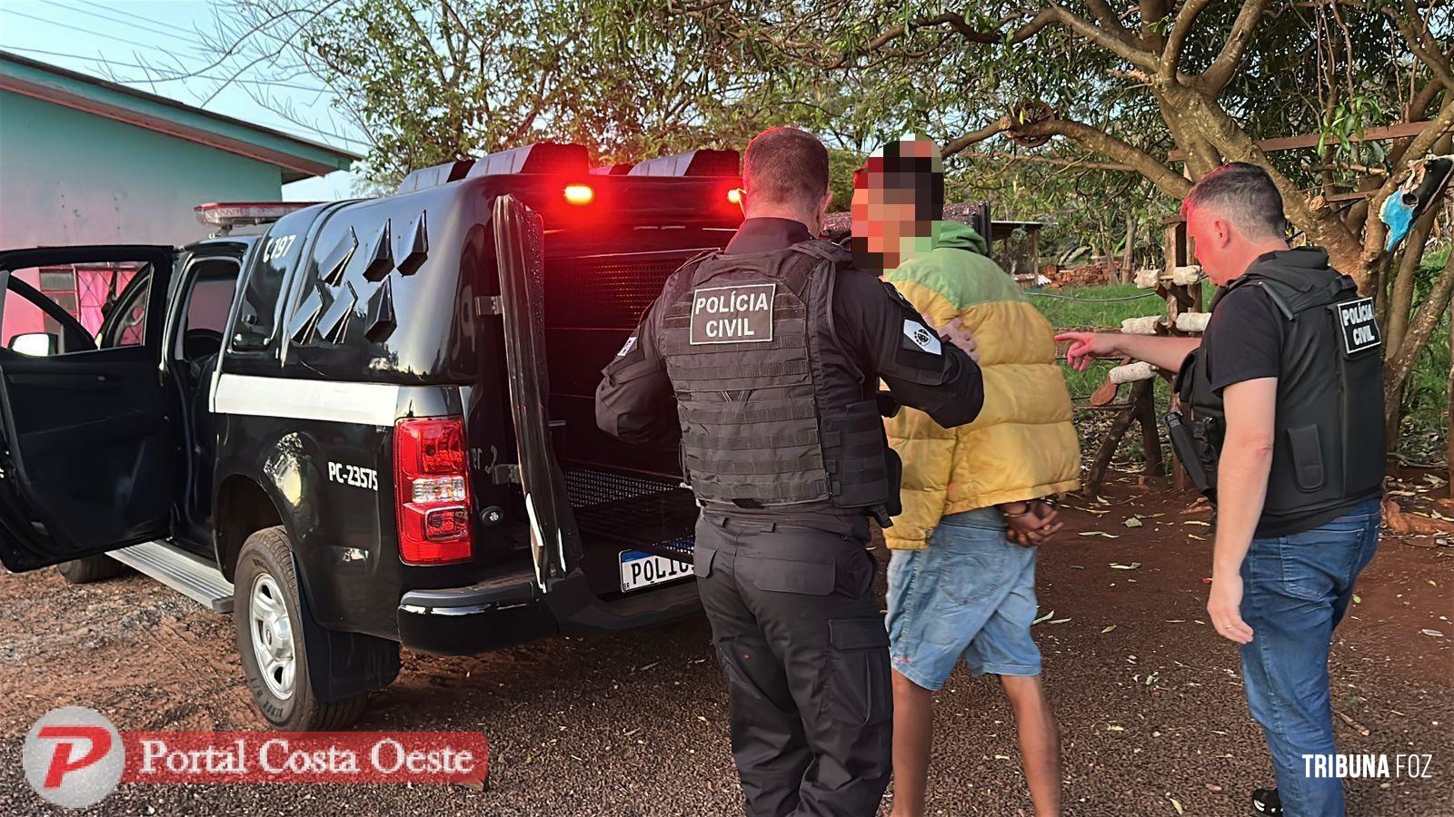 Polícia Civil cumpre mandados em operação contra suspeitos de homicídio em Itaipulândia Polícia Civil cumpre mandados em operação contra suspeitos de homicídio em Itaipulândia