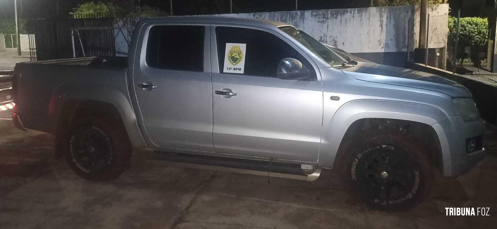 Polícia Militar recupera veículo roubado em Medianeira