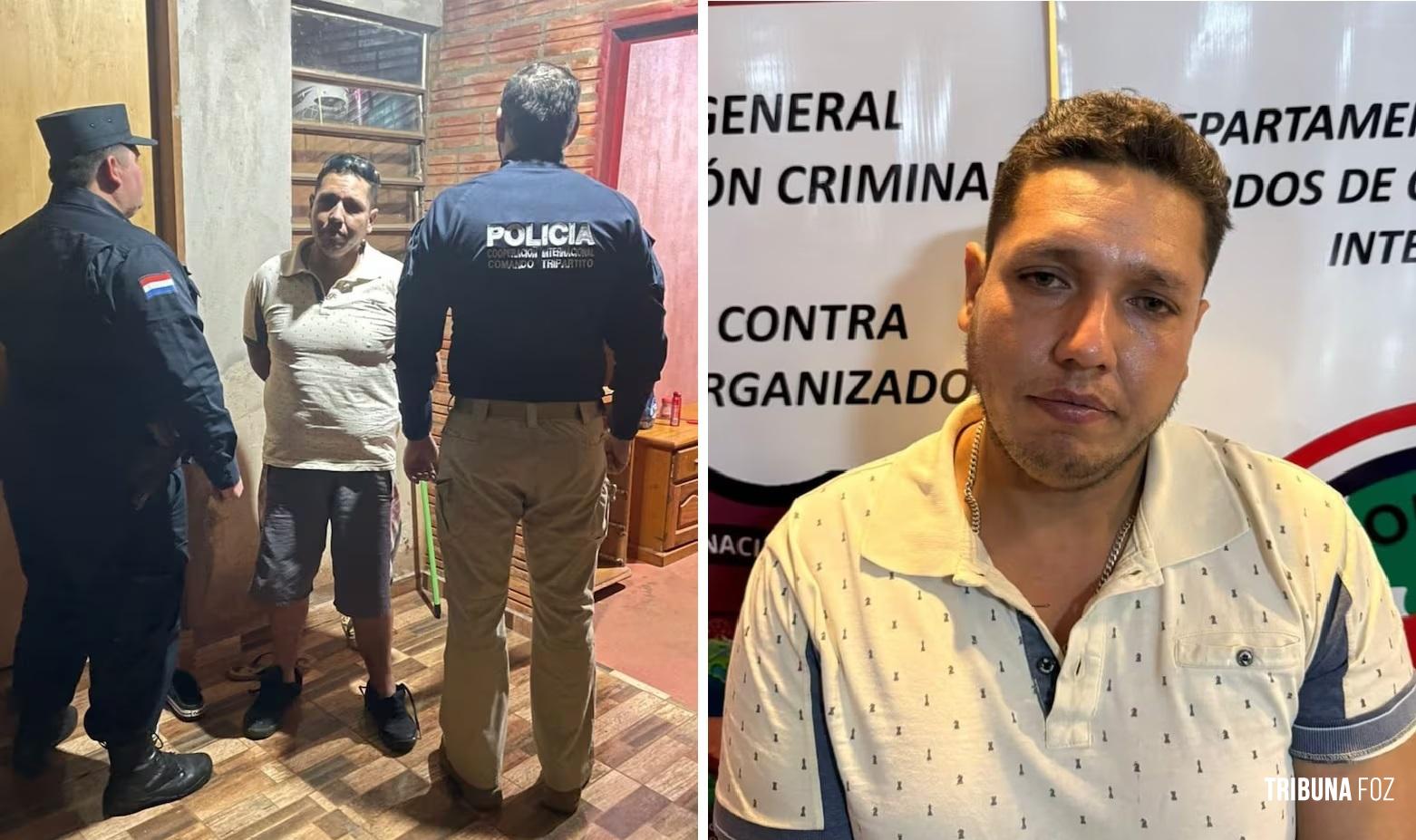 Policia Nacional do Paraguai prende pedófilo brasileiro condenado a 56 anos de prisão Policia Nacional do Paraguai prende pedófilo brasileiro condenado a 56 anos de prisão
