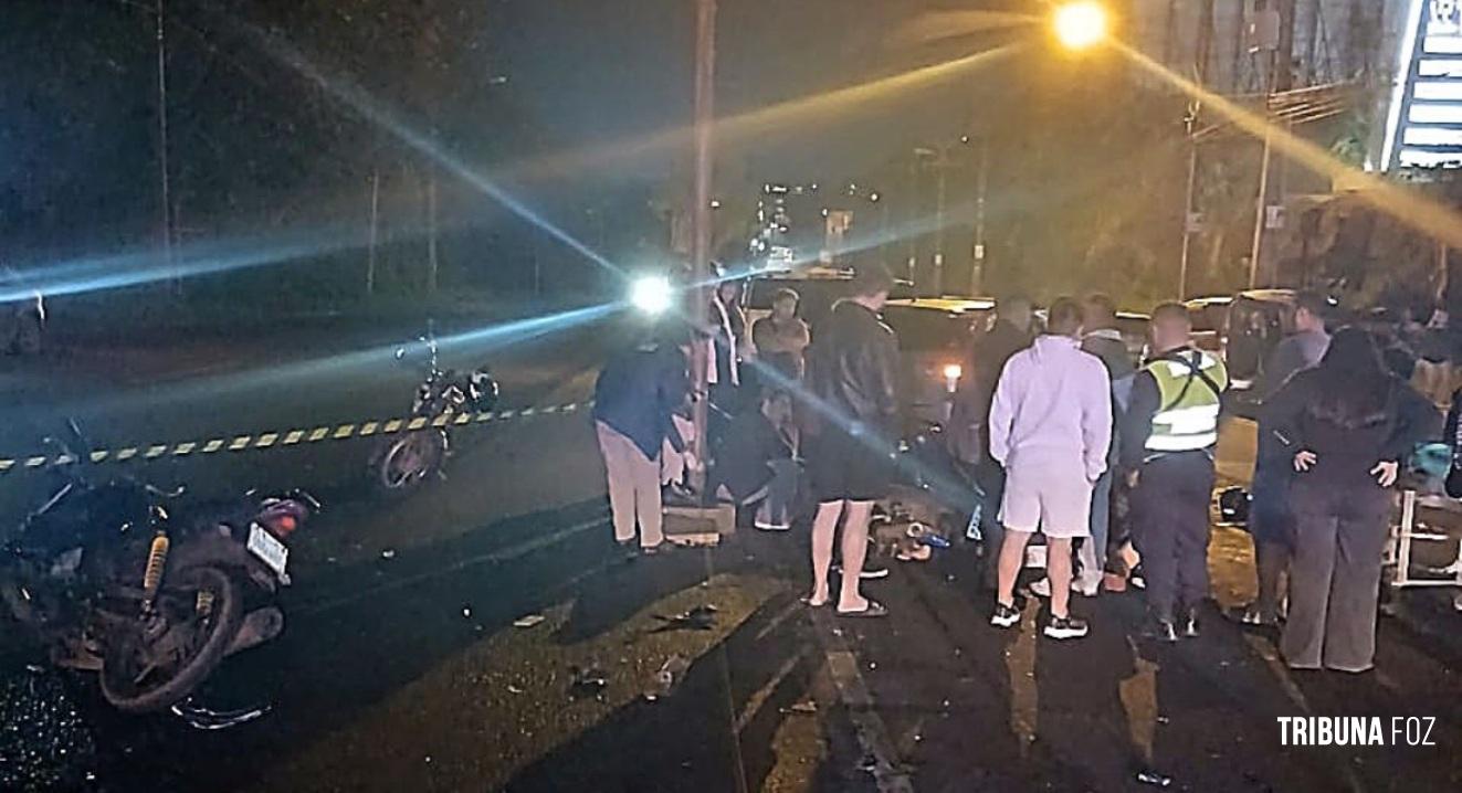 Um morto e outro gravemente ferido após colisão de duas motos em Ciudad Del Este Um morto e outro gravemente ferido após colisão de duas motos em Ciudad Del Este