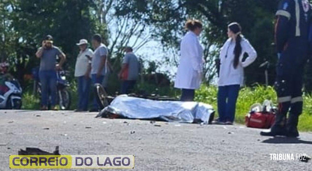 Acidente com vítima fatal é registrado entre Diamante do Oeste e Ramilândia